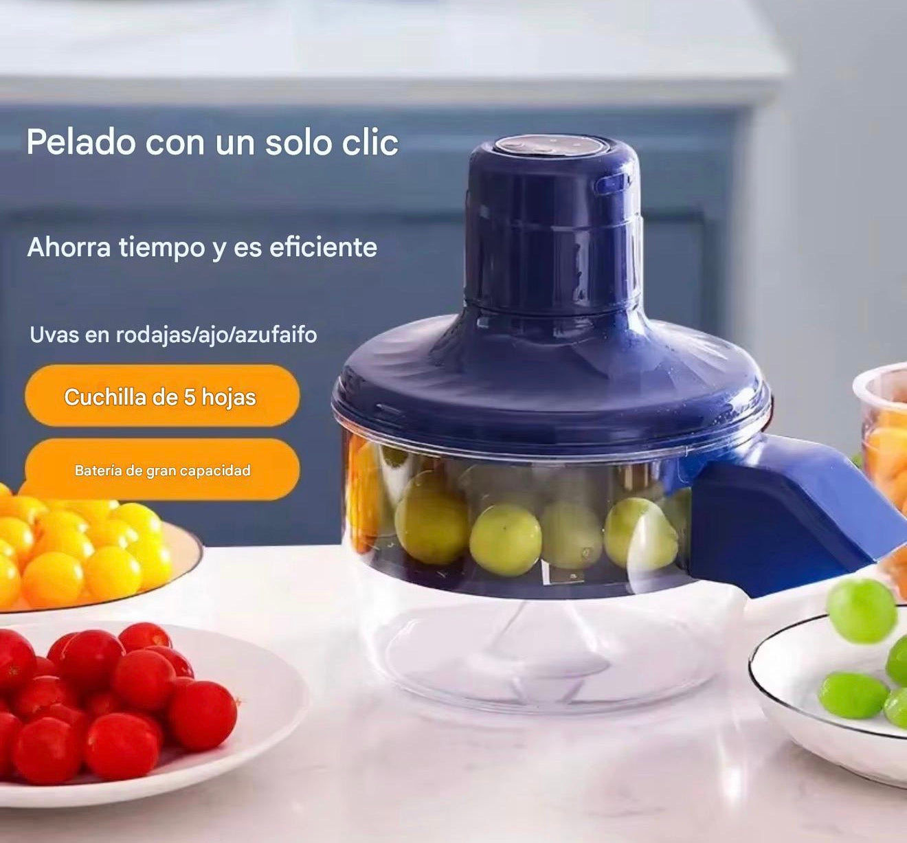 PELADOR DE FRUTAS O VERDURAS  ELÉCTRICO